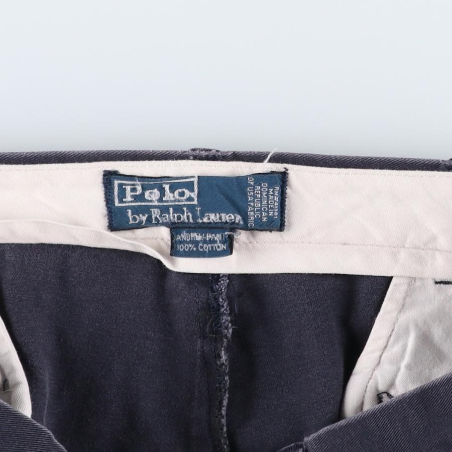 古着 ラルフローレン Ralph Lauren POLO by ANDREW PANT ツータック