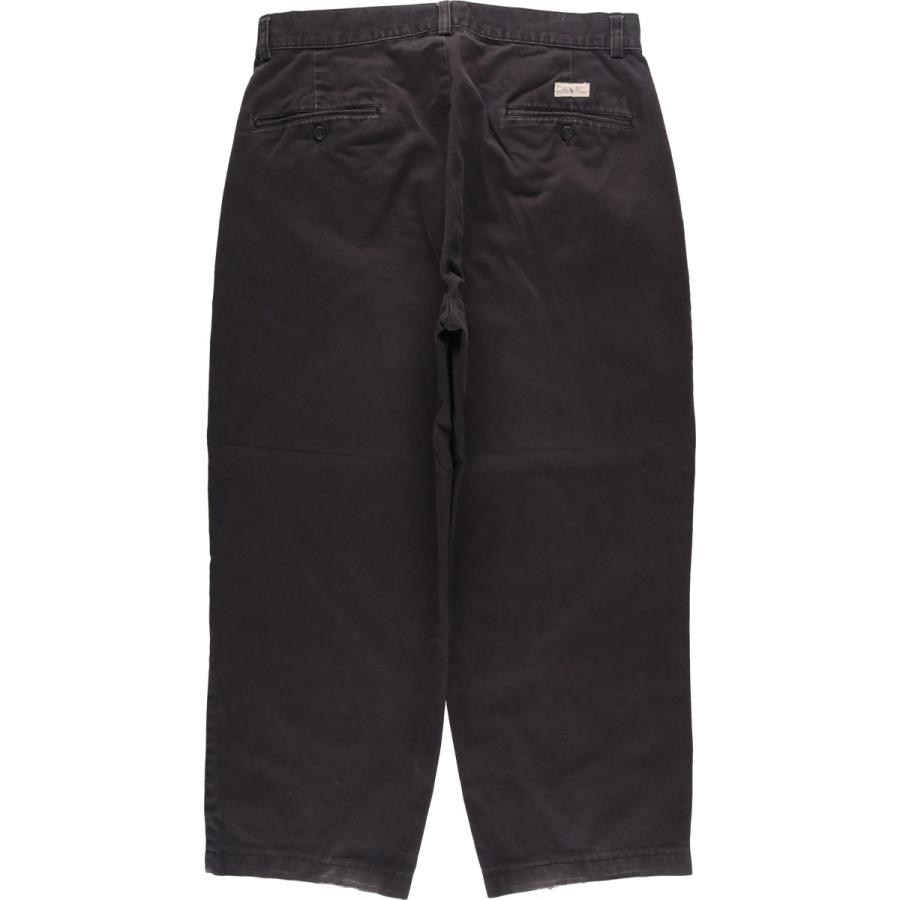 古着 ラルフローレン Ralph Lauren POLO by ツータック チノパンツ