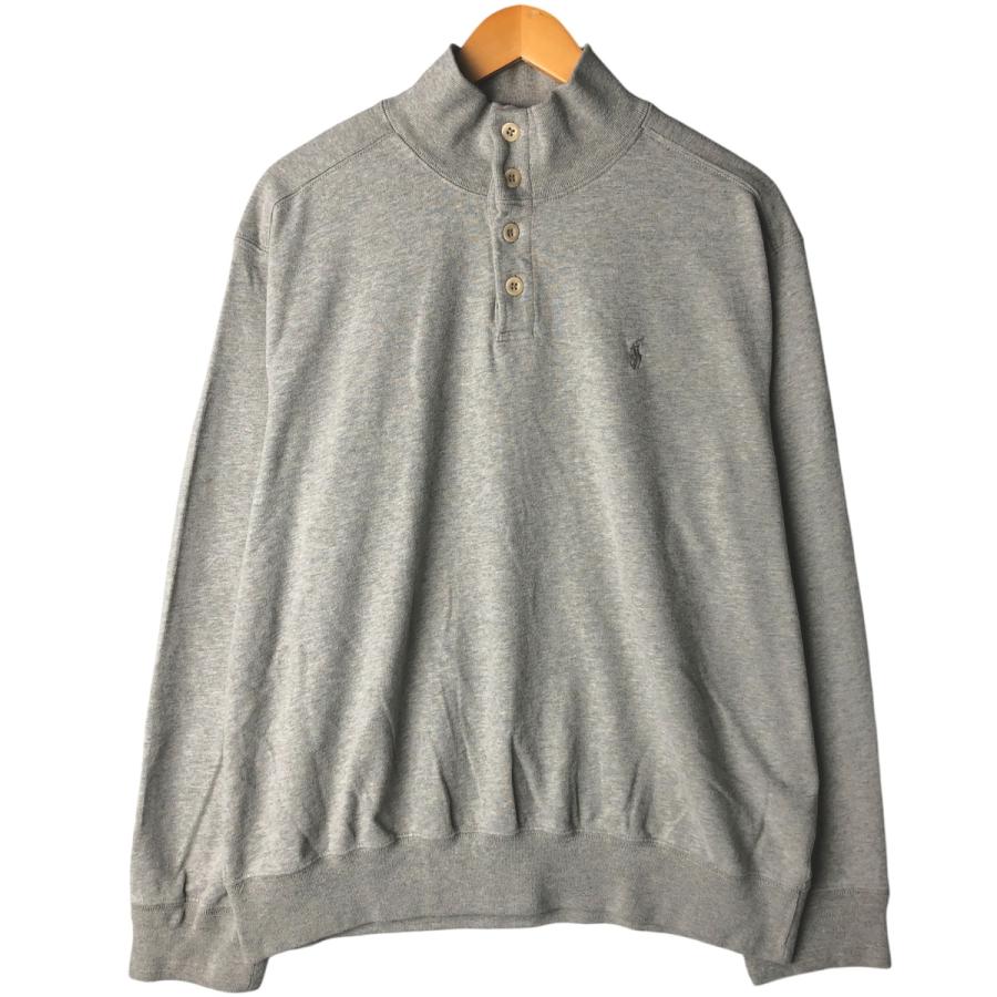 古着 ラルフローレン POLO by Ralph Lauren ハーフボタン ワンポイント 