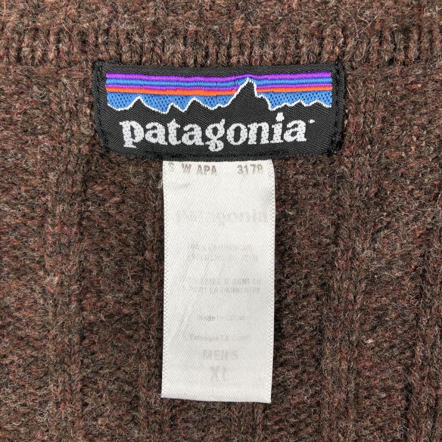 patagonia（パタゴニア） 古着 ドライバーズニットセーター メンズXL