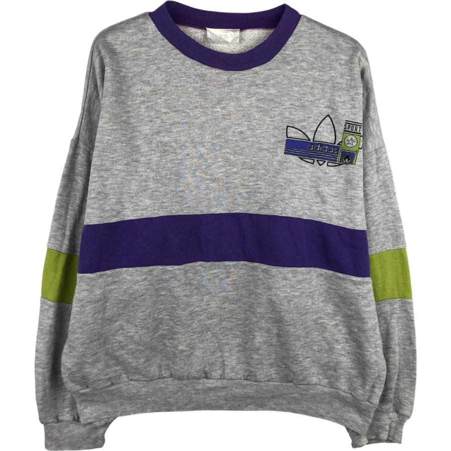 adidas（アディダス） 古着 80~90年代 ロゴスウェットシャツ