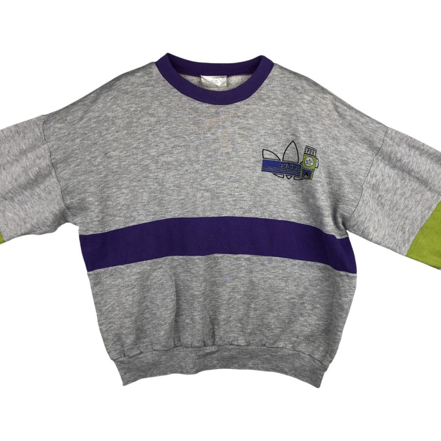 adidas（アディダス） 古着 80~90年代 ロゴスウェットシャツ