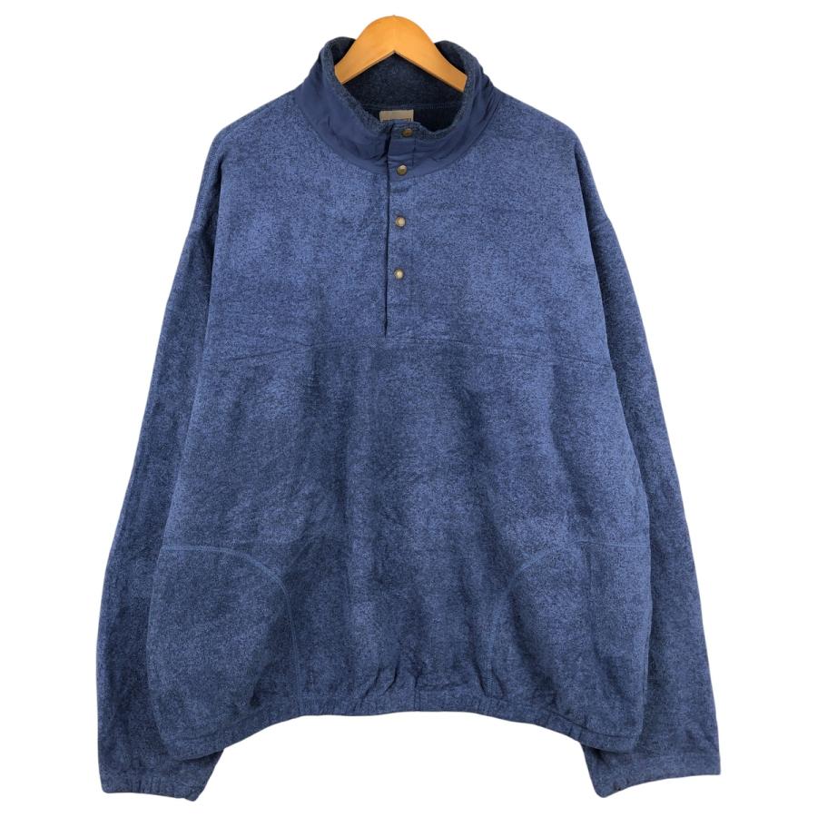 L.L.Bean（エルエルビーン） 古着 ハーフスナップ フリースプル 