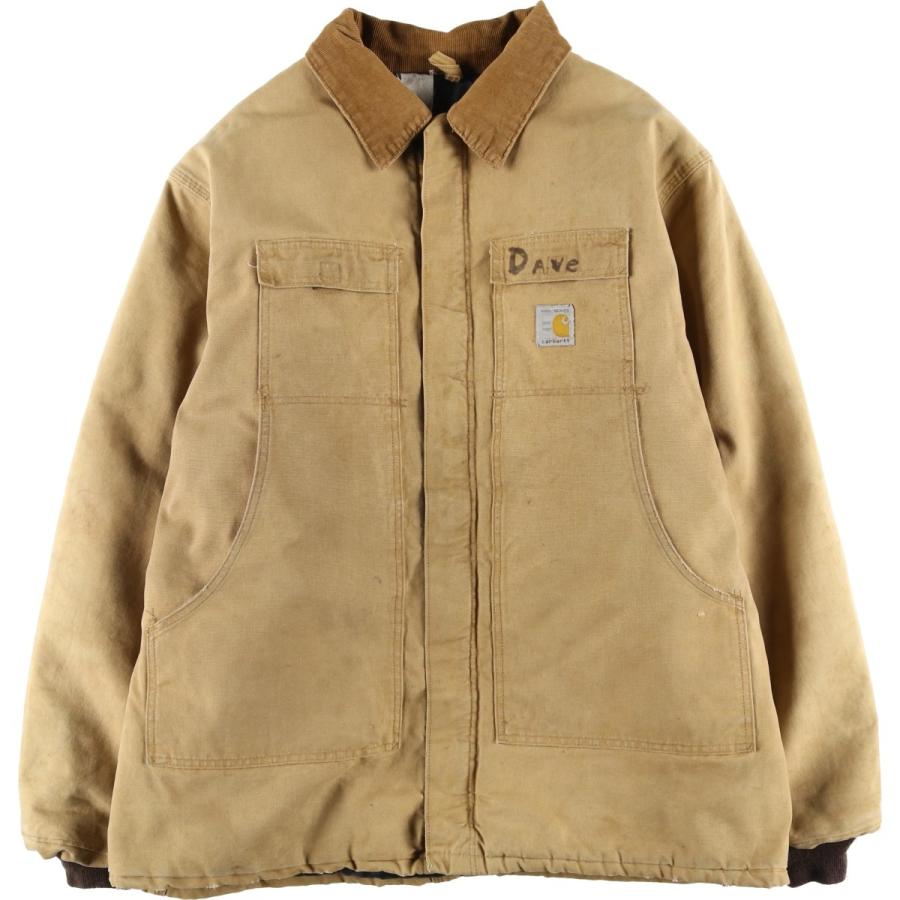 Carhartt トラディショナルコート チョアコート USA製 90s 企業 Carhartt（カーハート） 古着 80~90年代 トラディショナルコート 中綿