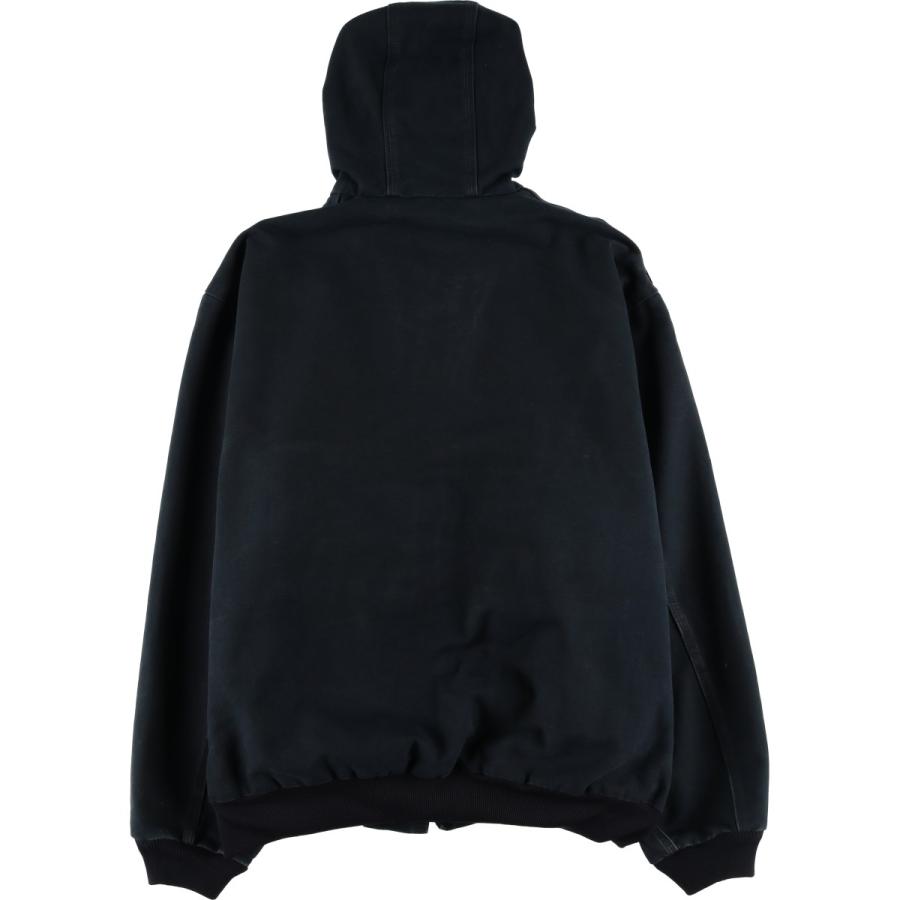 希少　Carhartt ハイビジビリティジップパーカー　アクティブジャケット Carhartt（カーハート） 古着 00年代 アクティブジャケット ダック