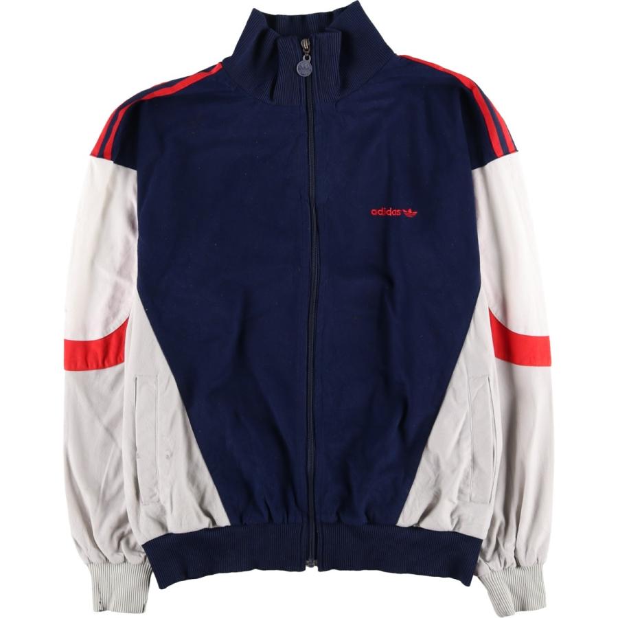 adidas（アディダス） 古着 80年代 トレフォイルロゴ ベロアジャージ