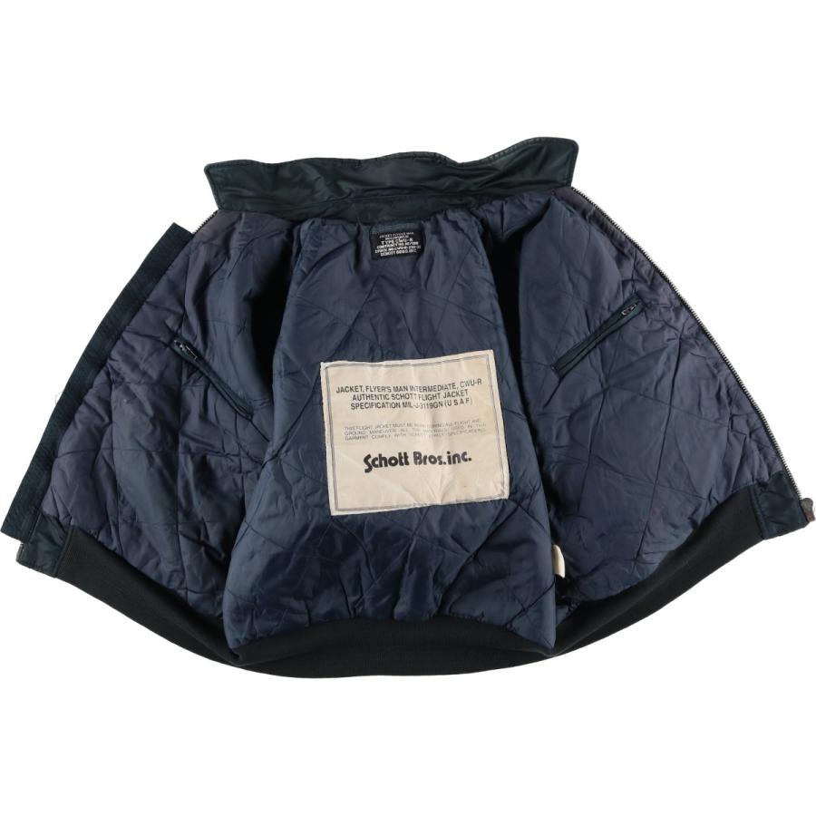 Schott N.Y.C（ショット） 古着 民間品 SCHOTT CWU-R 中綿入り