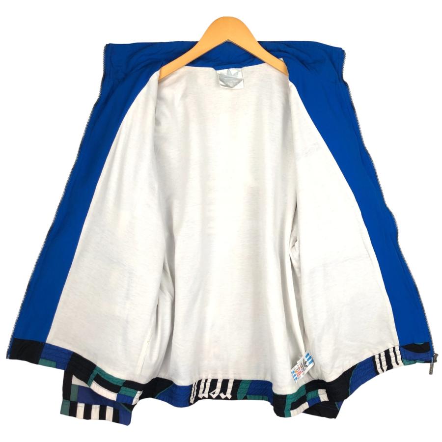 古着 80年代 アディダス  総柄 ウインドブレーカー メンズL相当 ヴィンテージ/eaa605571 adidas（アディダス） 古着 80年代 総柄 ウインドブレーカー メンズL