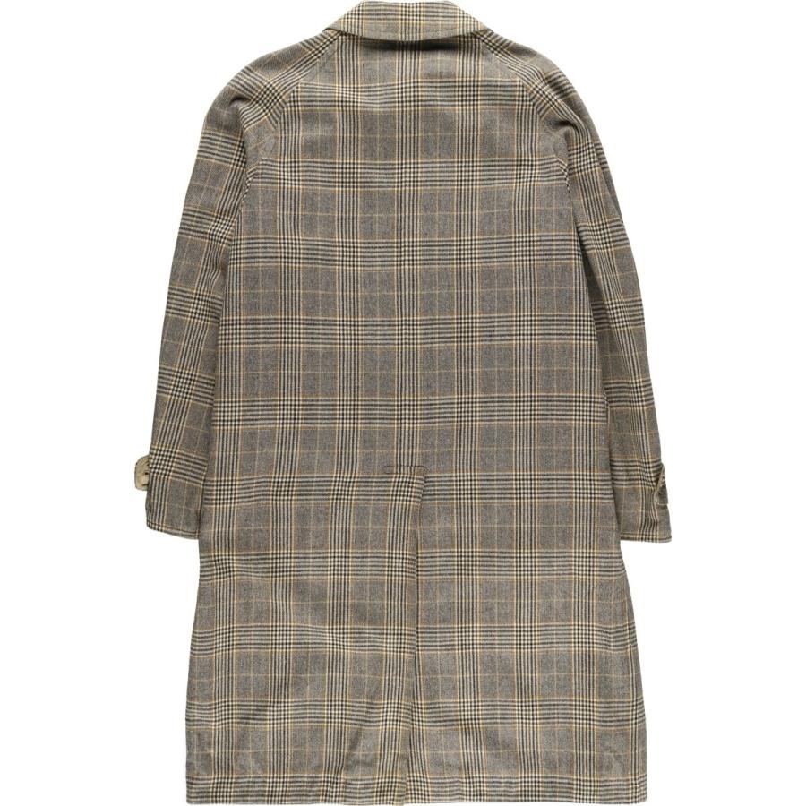 のページ　ユーロ古着　vintage チェックコート 古着 Simpson チェック柄 リバーシブル ステンカラーコート バルマ