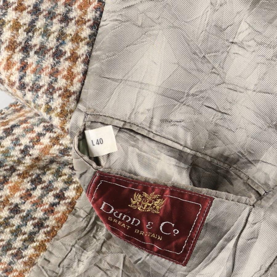 古着 ~90年代 Dunn and Co Harris Tweed ハリスツイード チェック柄