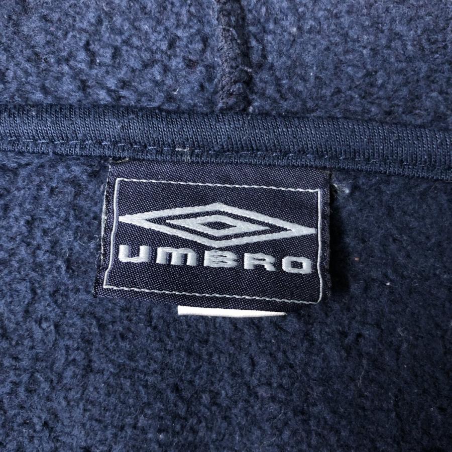 umbro（アンブロ） 古着 スウェットフルジップパーカー メンズXL相当