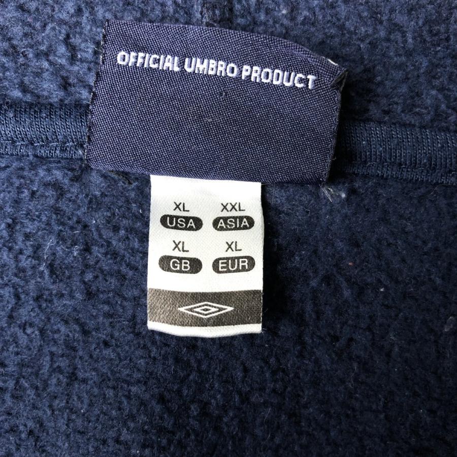 umbro（アンブロ） 古着 スウェットフルジップパーカー メンズXL相当