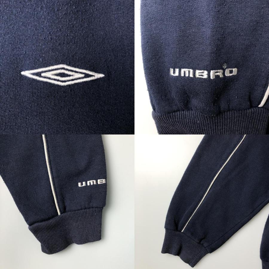 umbro（アンブロ） 古着 スウェットフルジップパーカー メンズXL相当