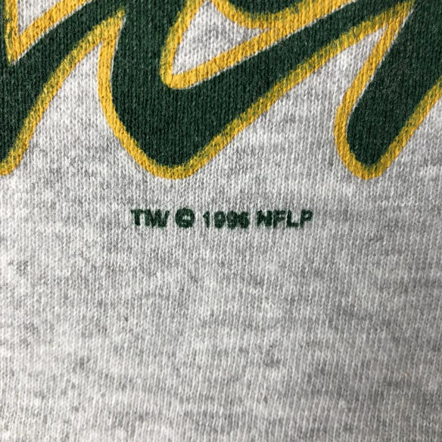 古着 90年代 ロゴ 7 NFL グリーンベイパッカーズ 大判プリント