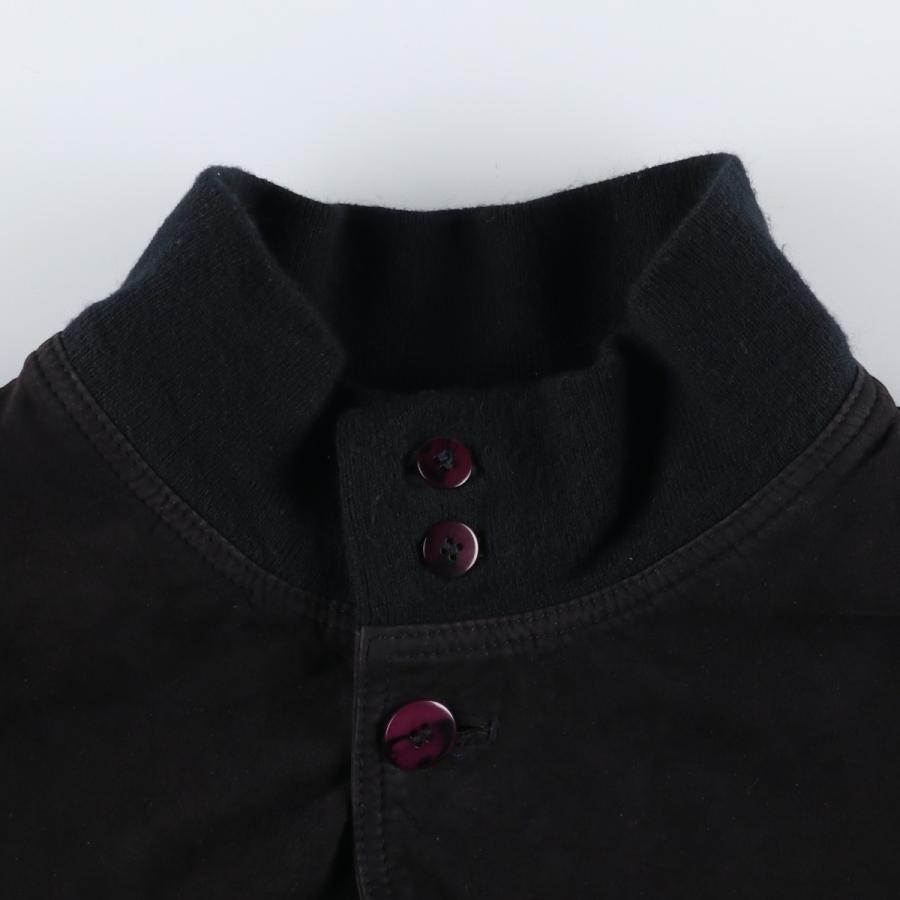 古着 バルスタージャケット スエードレザーブルゾン イタリア製 メンズ