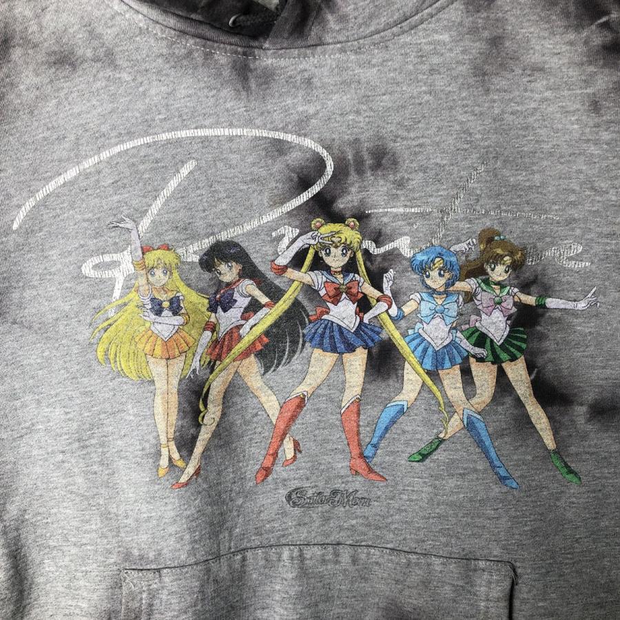 古着 SAILOR MOON セーラームーン タイダイ柄 アニメ スウェットプル