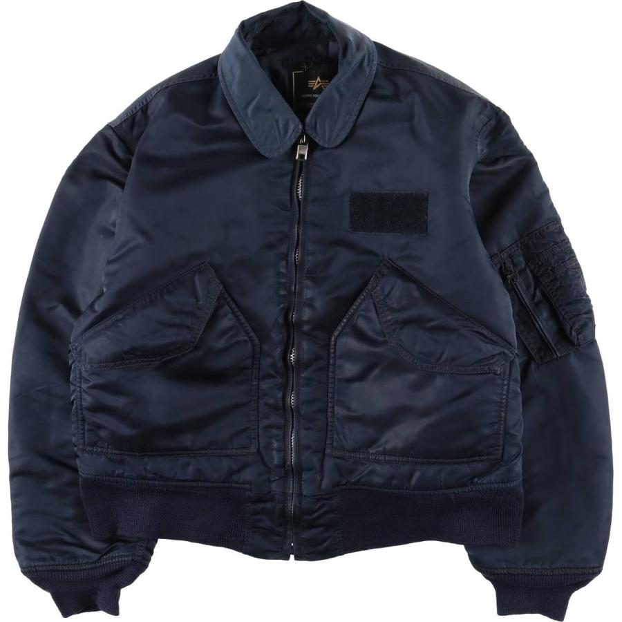 古着 民間品 アルファ ALPHA 中綿入り CWU-45/Pタイプ ミリタリー