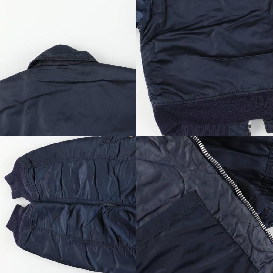 古着 民間品 アルファ ALPHA 中綿入り CWU-45/Pタイプ ミリタリー