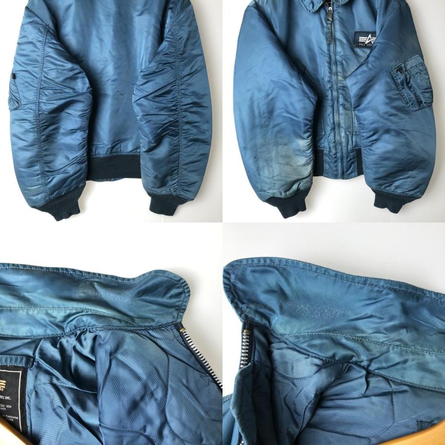 古着 90年代 民間品 アルファ ALPHA CWU-45/Pタイプ 中綿入り