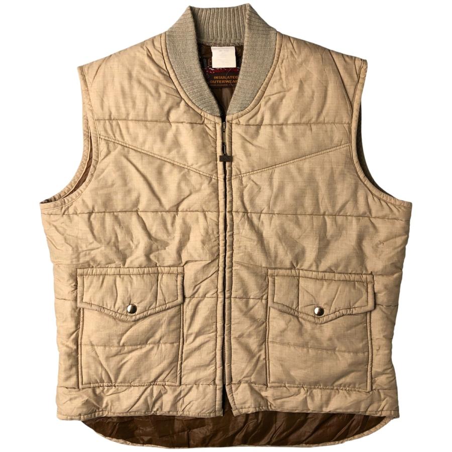 古着 70~80年代 ウォールズ WALLS Blizzard-Pruf 中綿ベスト メンズL