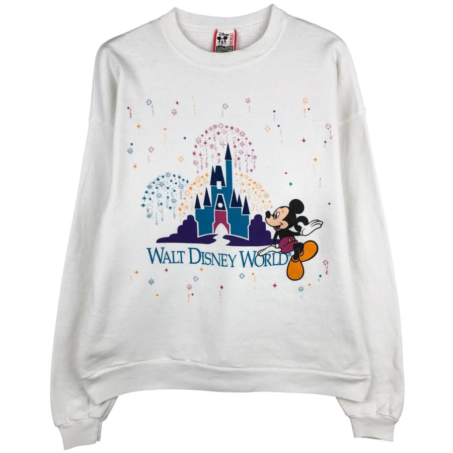 古着 90年代 ディズニー ミッキーマウス キャラクタースウェットシャツ