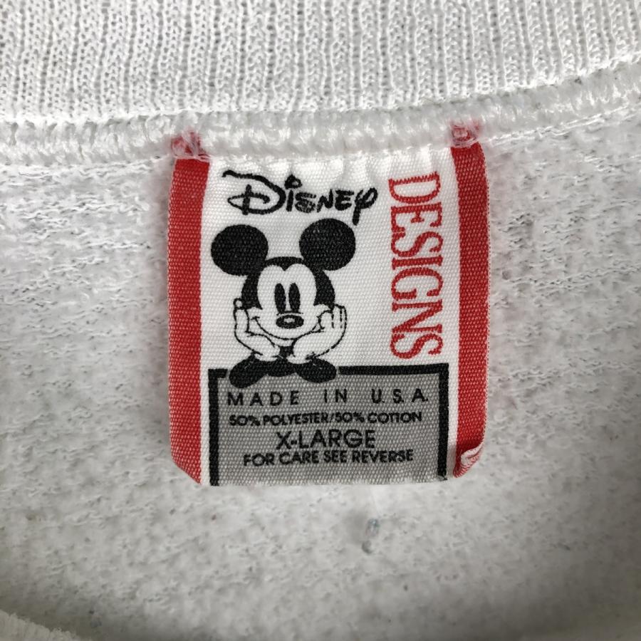 古着 90年代 ディズニー ミッキーマウス キャラクタースウェットシャツ