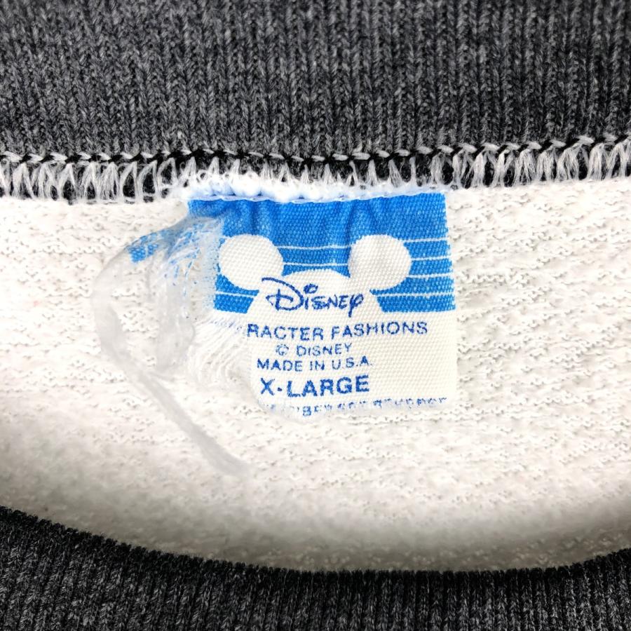 古着 80年代 ディズニー MICKEY MOUSE ミッキーマウス キャラクタースウェットシャツ トレーナー USA製 メンズXL相当 ヴィンテージ/eaa605755 古着 80年代 ディズニー MOUSE ミッキーマウス キャラクタースウェット