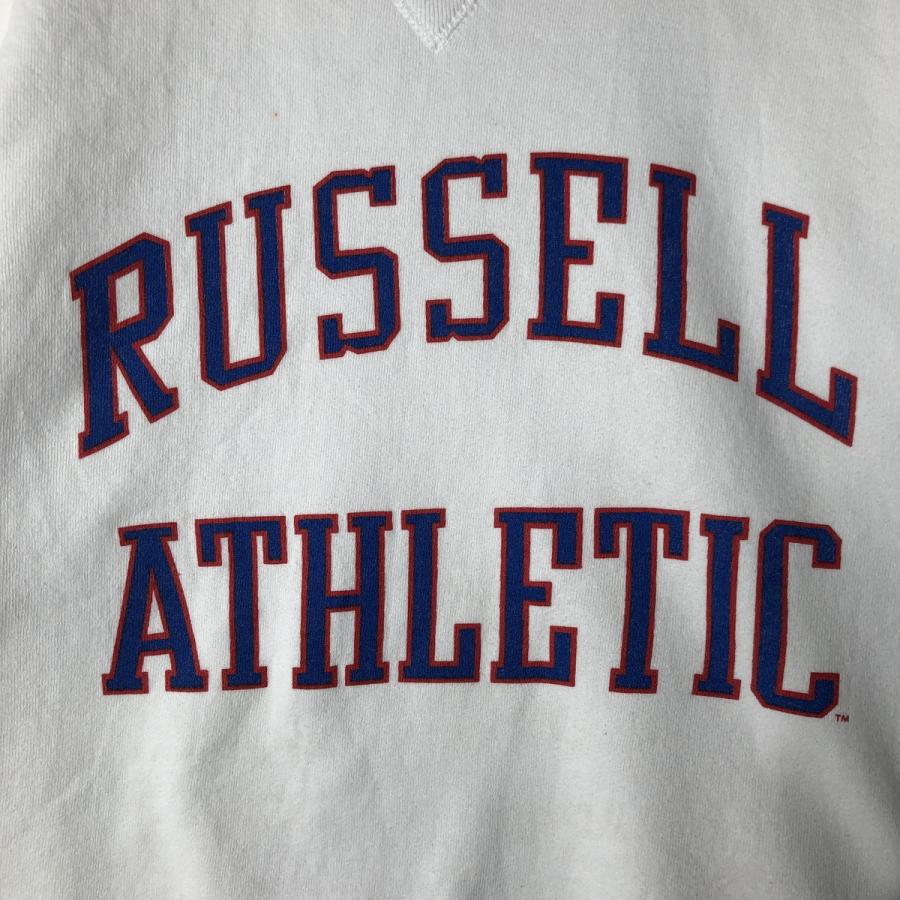 古着 90年代 ラッセル Russell ATHLETIC プリントスウェットシャツ
