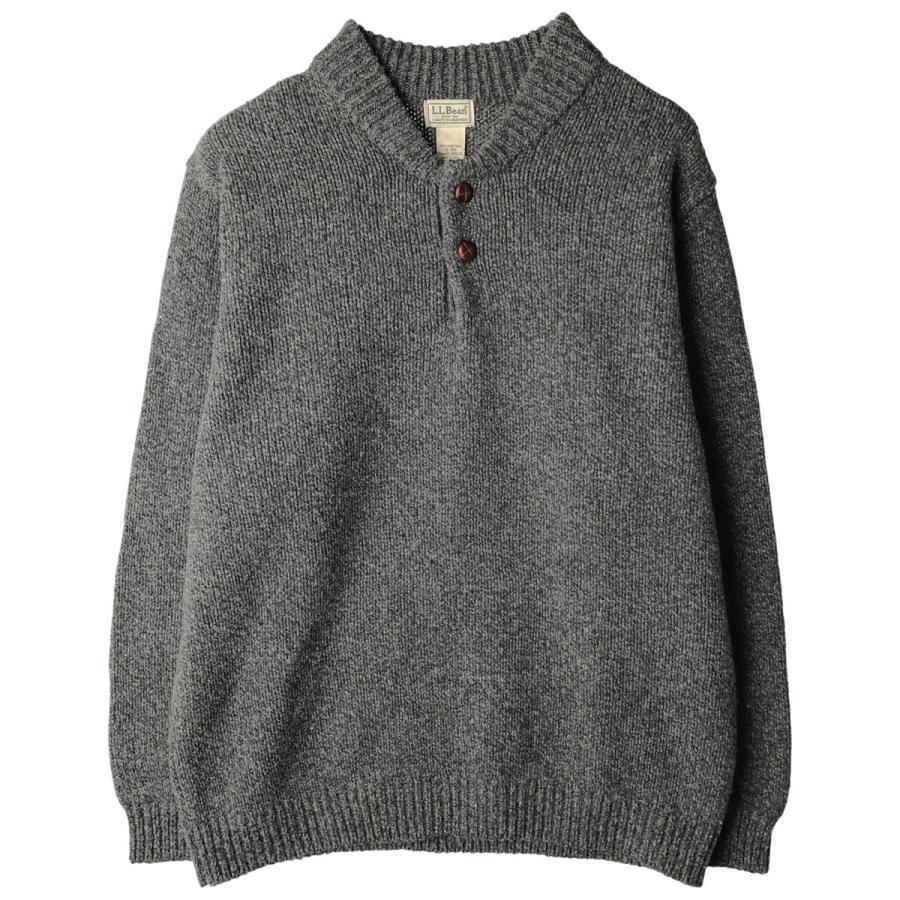 L.L.Bean（エルエルビーン） 古着 90~00年代 ヘンリーネック ウール