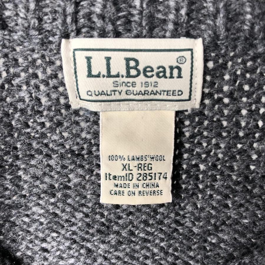 L.L.Bean（エルエルビーン） 古着 90~00年代 ヘンリーネック ウール