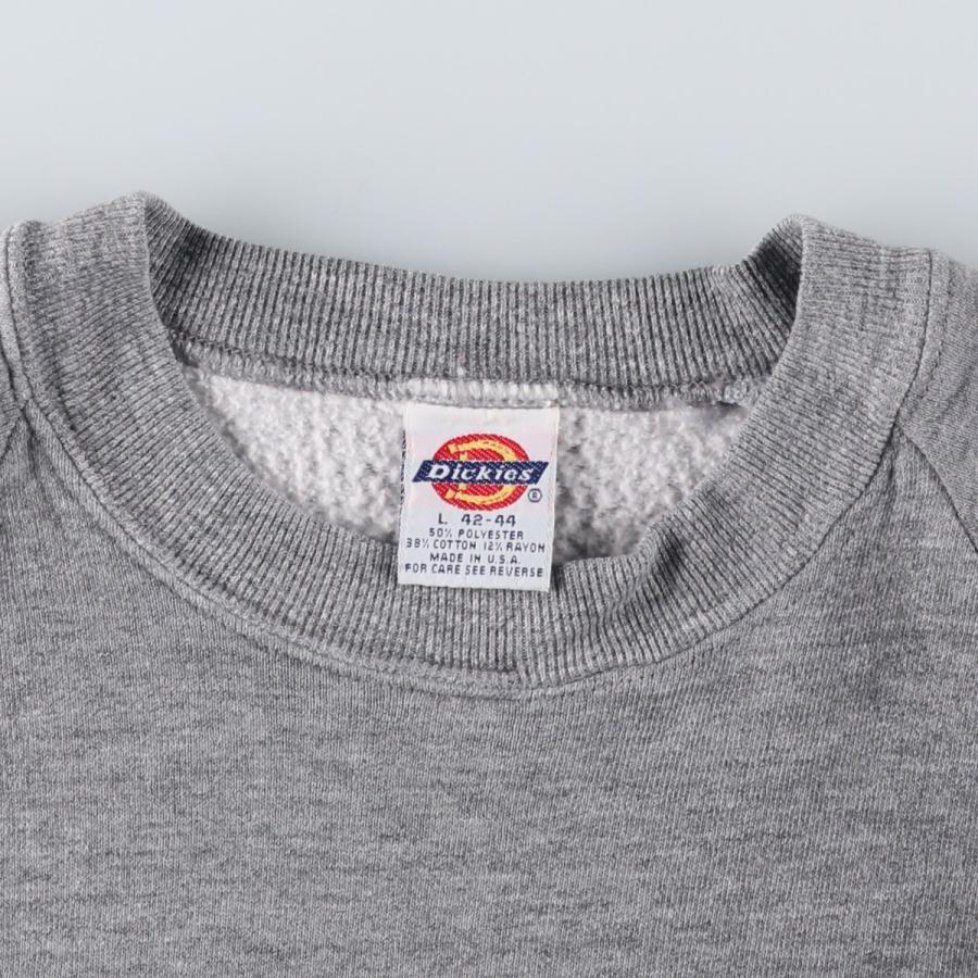 Dickies（ディッキーズ） 古着 90年代 無地 ブランクスウェットシャツ