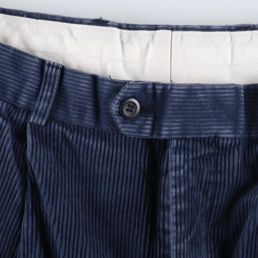 古着 Louis Raphael BRAGGI ツータック コーデュロイパンツ メンズw32