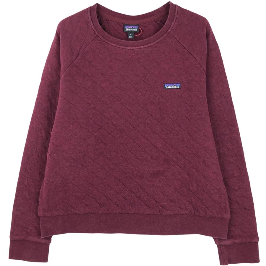 patagonia（パタゴニア） 古着 オーガニックコットンキルトクルー 