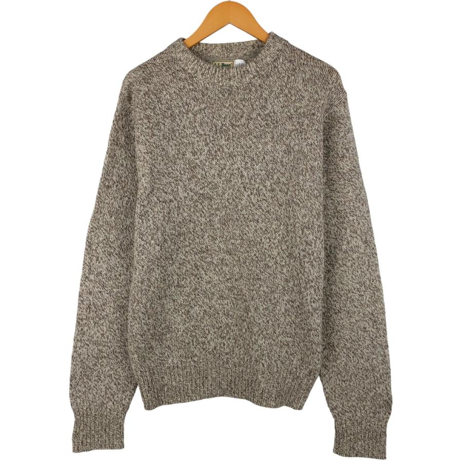 L.L.Bean（エルエルビーン） 古着 80年代 ウールニットセーター メンズ