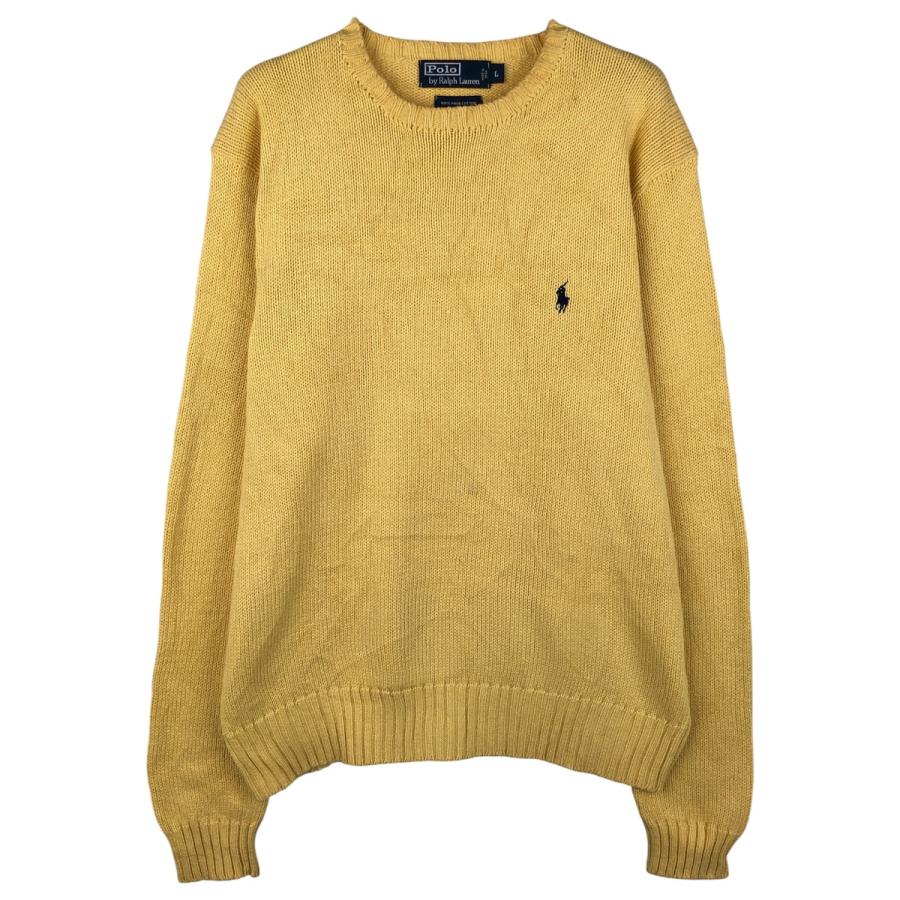 古着 ラルフローレン Ralph Lauren POLO by ピマコットンニット