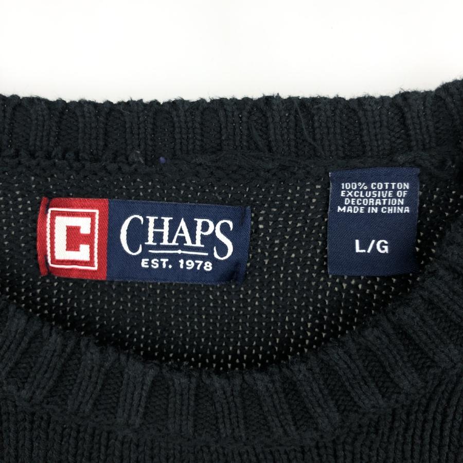 古着 ラルフローレン Ralph Lauren CHAPS チャップス コットンニット