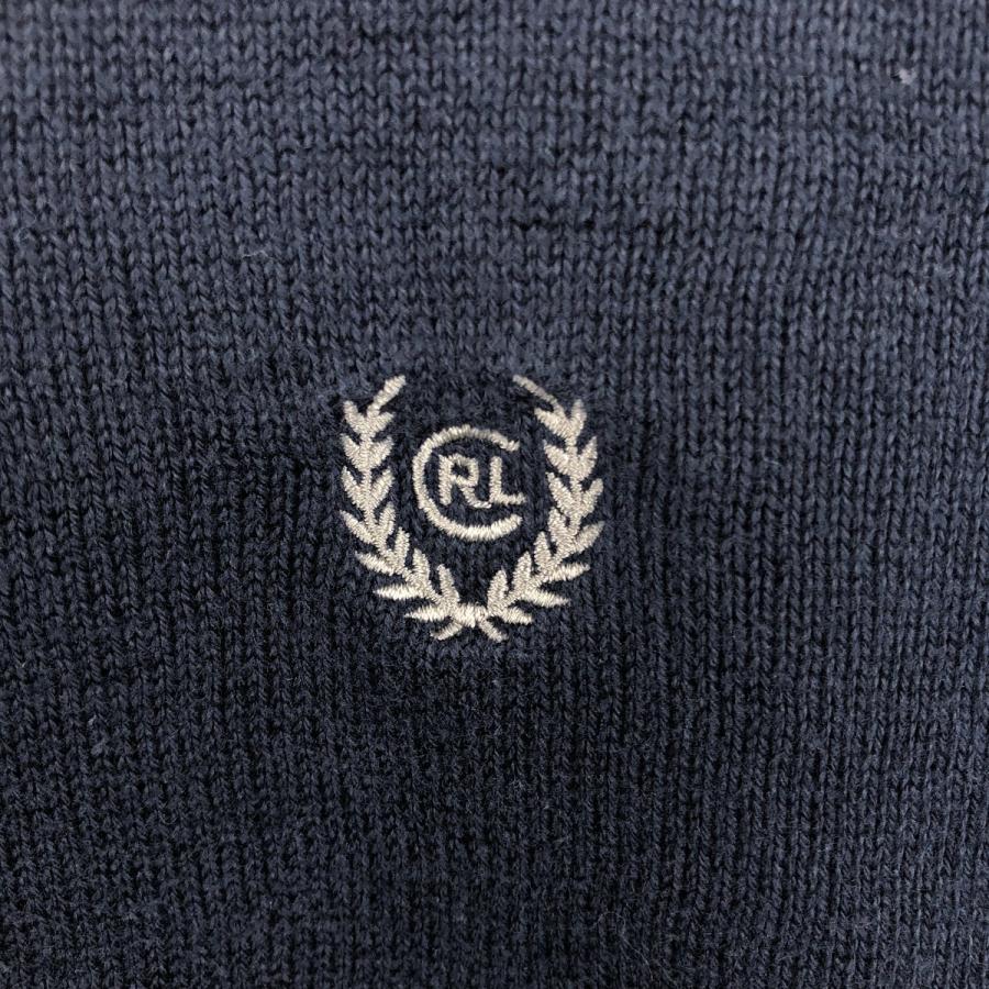 古着 ラルフローレン Ralph Lauren CHAPS チャップス Vネック コットン