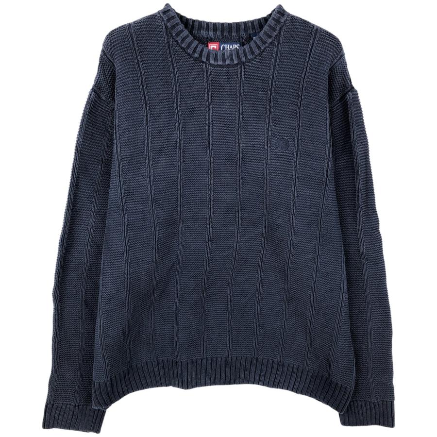 古着 ラルフローレン Ralph Lauren CHAPS チャップス コットンニット
