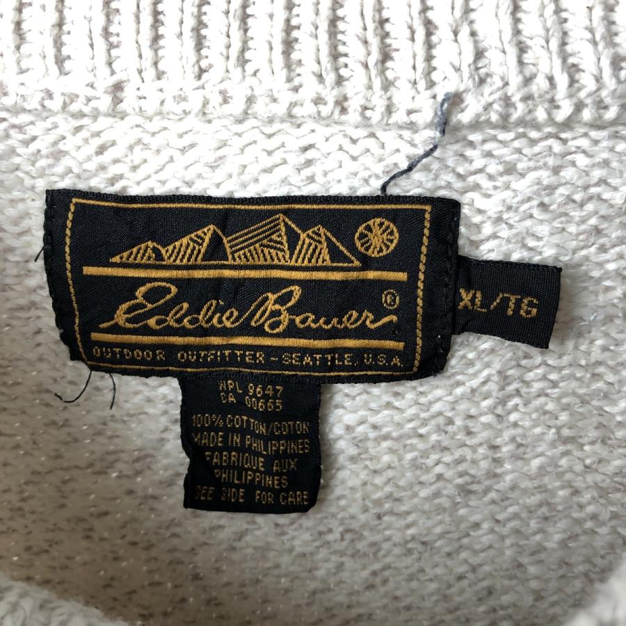 Eddie Bauer（エディーバウアー） 古着 80~90年代 黒タグ コットン