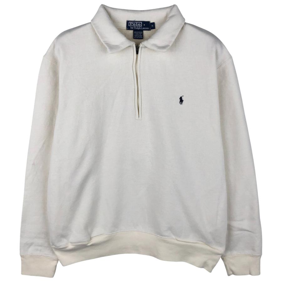 古着 ラルフローレン Ralph Lauren POLO by 襟付き ハーフジップ