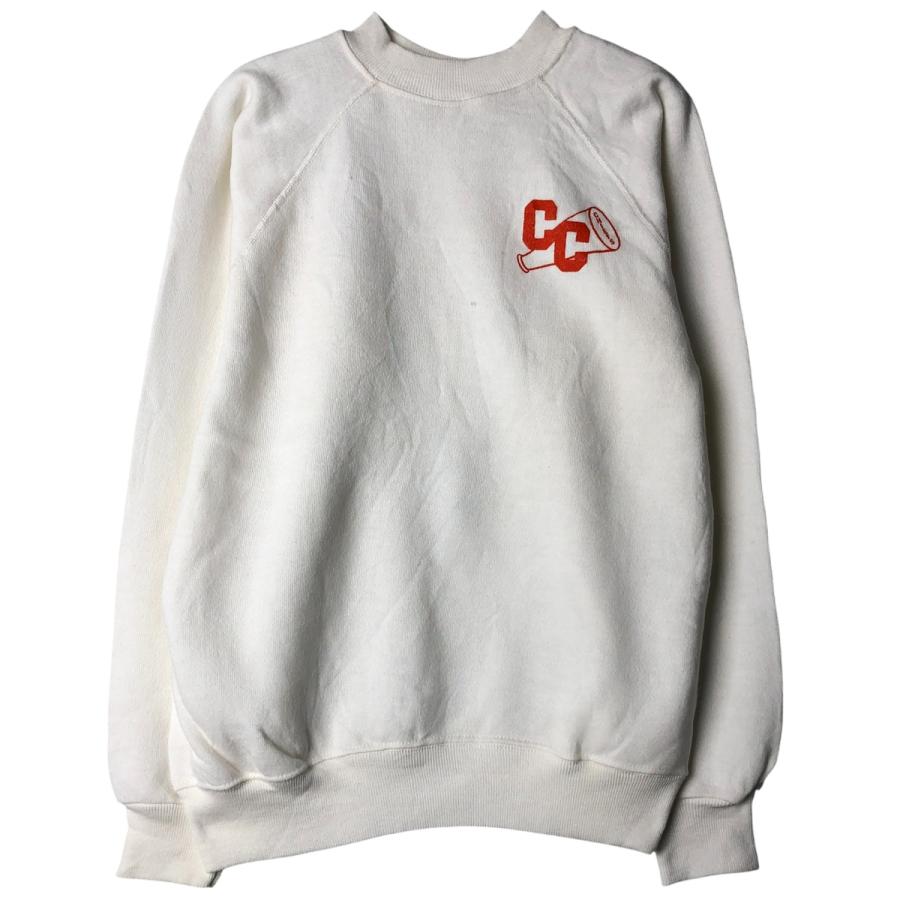 メンズ 古着 80年代 ヘインズ Hanes 青タグ カレッジスウェットシャツ