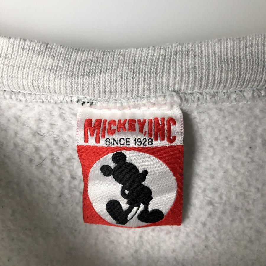 古着 90年代 MICKEY INC MOUSE ミッキーマウス キャラクタースウェット