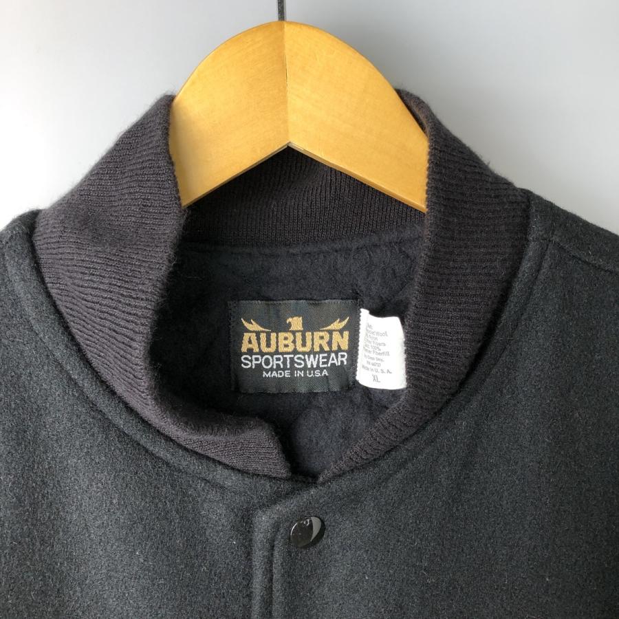 古着 90年代 AUBURN SPORTSWEAR 中綿入り ウールスタジャン アワードジャケット バーシティジャケット USA製 メンズXL相当 ヴィンテージ/eaa606107 古着 90年代 AUBURN SPORTSWEAR 中綿入り ウールスタジャン アワード