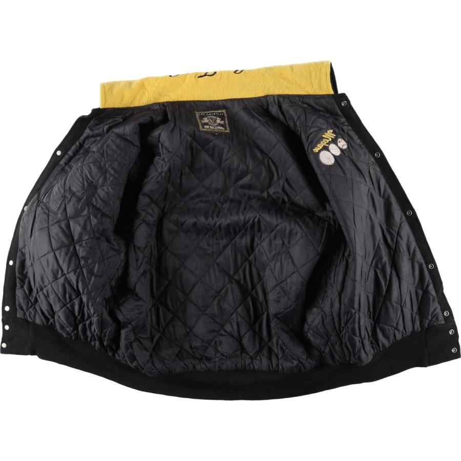 古着 90~00年代 HOLLOWAY カレッジ セーラーカラー フード付き 中綿