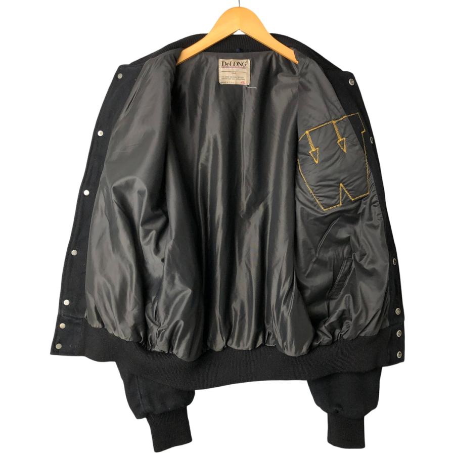 70〜80's DeLONG アワードジャケット USA製　スタジャン 古着 80~90年代 デロング DeLONG ウールスタジャン アワードジャケット