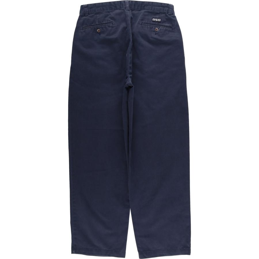 古着 ラルフローレン Ralph Lauren POLO by Ralph Lauren ツータック チノパンツ メンズw32相当/eaa606212 古着 ラルフローレン Ralph Lauren Polo ツータック チノパンツ メンズ