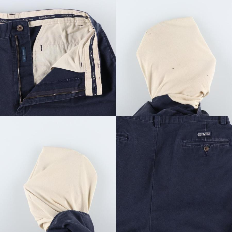 古着 ラルフローレン Ralph Lauren Polo ツータック チノパンツ メンズ