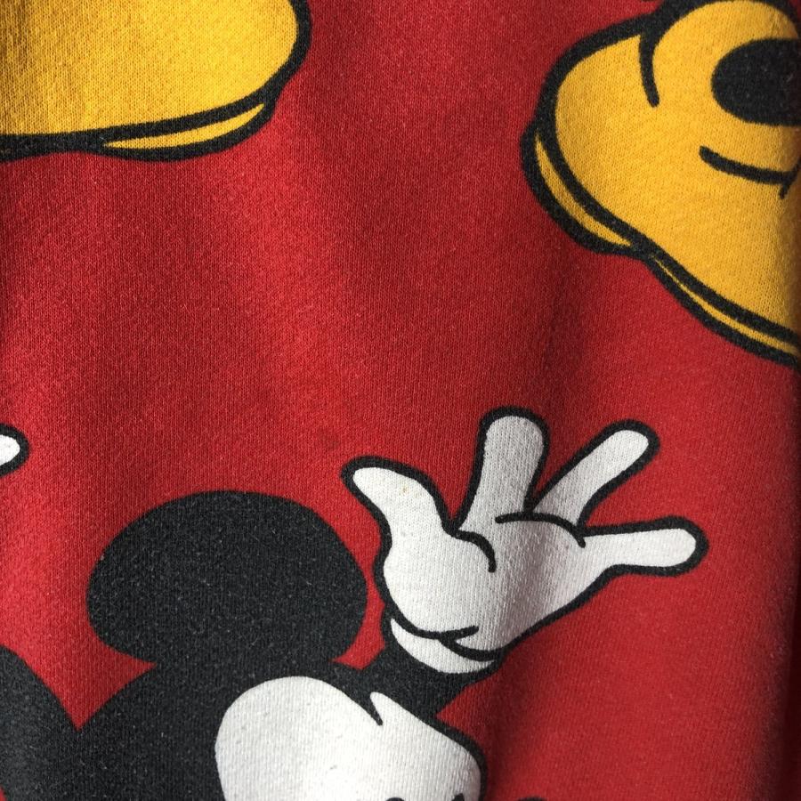 古着 90年代 Micky&amp;Co. MICKEY MOUSE ミッキーマウス オールオーバープリント キャラクタースウェットシャツ トレーナー レディースL相当 ヴィンテージ/eaa606236 古着 90年代 Micky and Co. ミッキーマウス オールオーバープリント