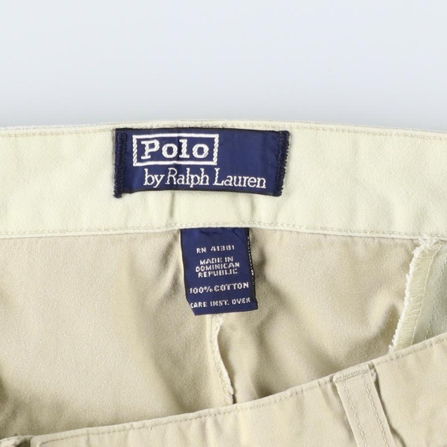 古着 ラルフローレン Ralph Lauren POLO by ツータック チノパンツ