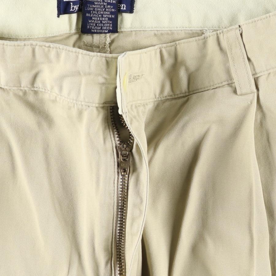 古着 ラルフローレン Ralph Lauren POLO by ツータック チノパンツ